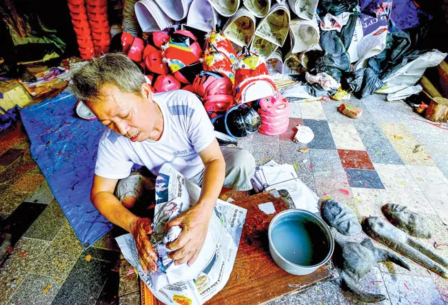 Trống bỏi mùa Trung thu ảnh 5 Trống bỏi mùa Trung thu ảnh 5