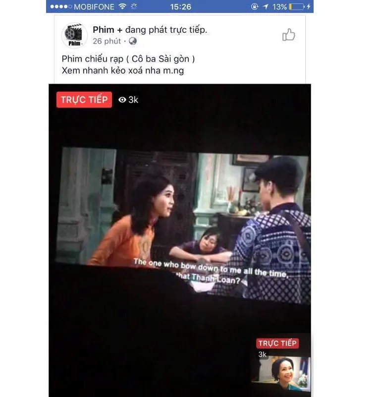 Livestream giết bản quyền ảnh 1 Livestream giết bản quyền ảnh 1