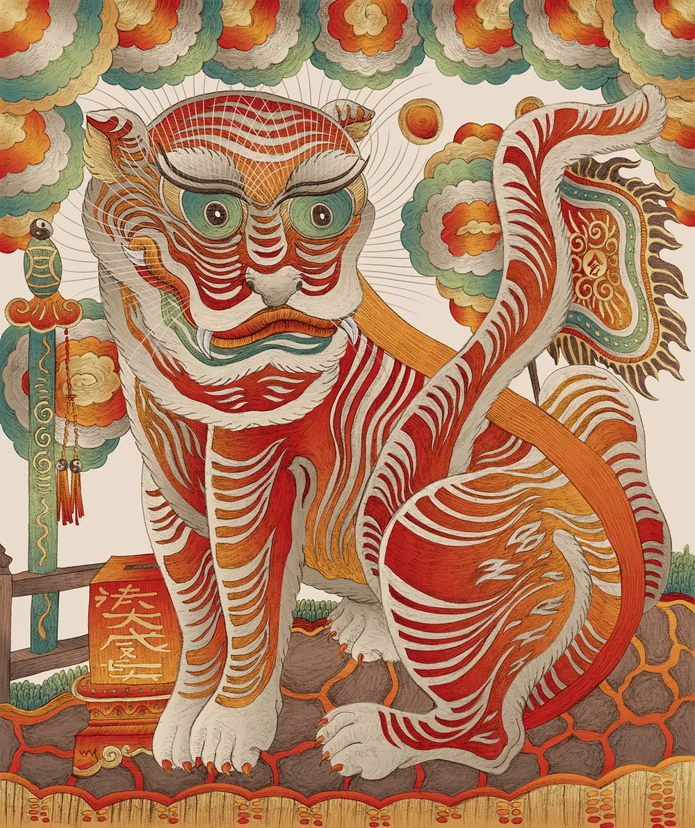 Tranh dân gian Đông Hồ - Hàng Trống trong một diện mạo khác - Ảnh 6. Tranh dân gian Đông Hồ - Hàng Trống trong một diện mạo khác - Ảnh 6.