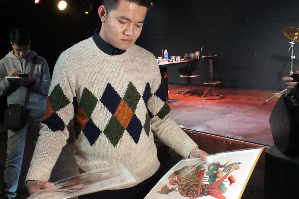 Tranh dân gian Đông Hồ - Hàng Trống trong một diện mạo khác - Ảnh 3. Tranh dân gian Đông Hồ - Hàng Trống trong một diện mạo khác - Ảnh 3.