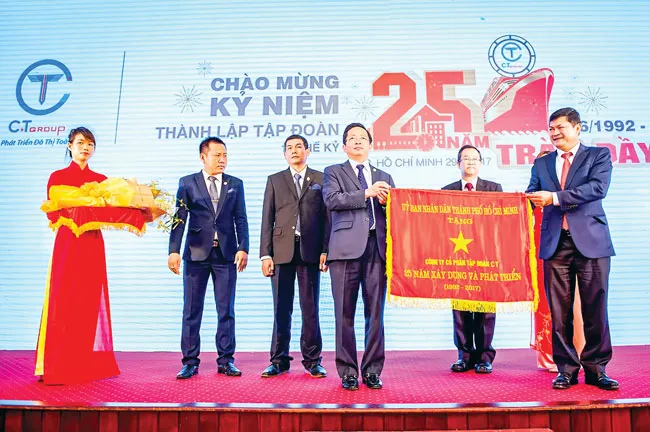 C.T Group đón nhận Huân chương Lao động hạng Nhì ảnh 1 C.T Group đón nhận Huân chương Lao động hạng Nhì ảnh 1