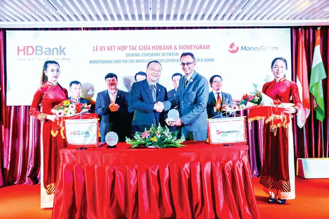 HDBank hợp tác MoneyGram dịch vụ chuyển tiền quốc tế ảnh 1 HDBank hợp tác MoneyGram dịch vụ chuyển tiền quốc tế ảnh 1