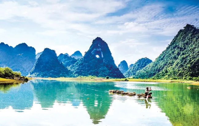 Hoang sơ Công viên địa chất Non nước Cao Bằng ảnh 1 Hoang sơ Công viên địa chất Non nước Cao Bằng ảnh 1