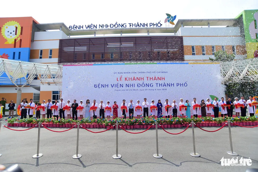 Cận cảnh bệnh viện nhi 4.500 tỉ có bãi trực thăng tại TP.HCM - Ảnh 9. Cận cảnh bệnh viện nhi 4.500 tỉ có bãi trực thăng tại TP.HCM - Ảnh 9.