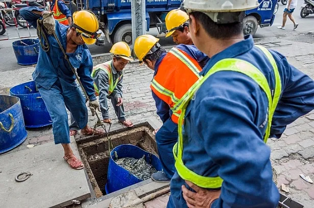 Ngập nước vì rác thải ảnh 1 Ngập nước vì rác thải ảnh 1