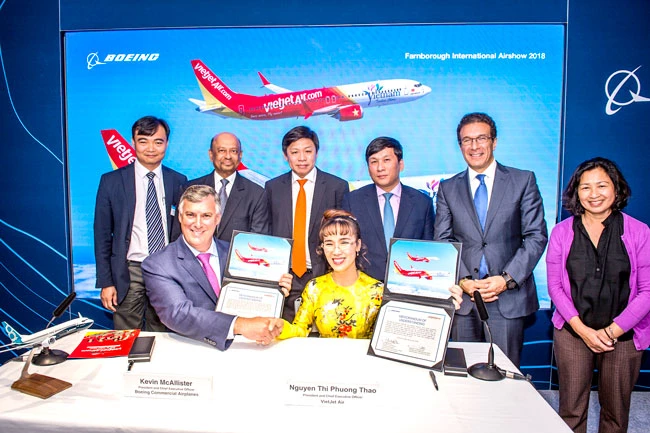 Vietjet triển khai chiến lược liên minh hàng không ảnh 1 Vietjet triển khai chiến lược liên minh hàng không ảnh 1