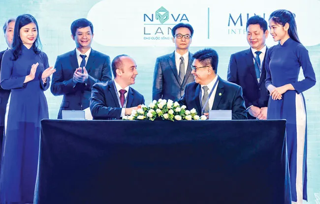 Novaland & những cái bắt tay triệu đô với đơn vị danh tiếng thế giới ảnh 2 Novaland & những cái bắt tay triệu đô với đơn vị danh tiếng thế giới ảnh 2