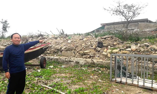Nỗi lo sạt lở bờ biển, bồi lấp cửa sông ảnh 1 Nỗi lo sạt lở bờ biển, bồi lấp cửa sông ảnh 1