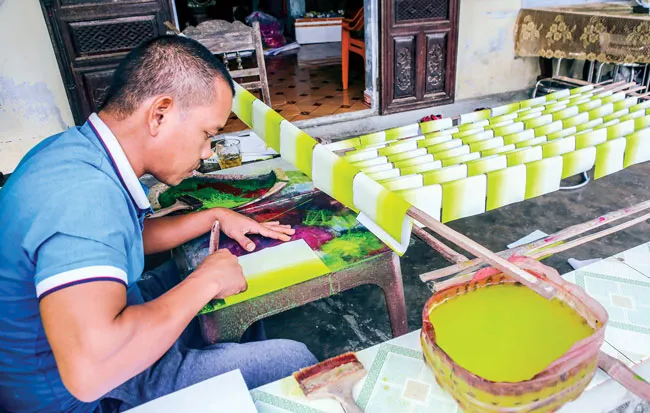 Hoa giấy Thanh Tiên góp hương xuân ảnh 5 Hoa giấy Thanh Tiên góp hương xuân ảnh 5