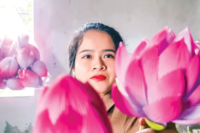 Hoa giấy Thanh Tiên góp hương xuân ảnh 9 Hoa giấy Thanh Tiên góp hương xuân ảnh 9