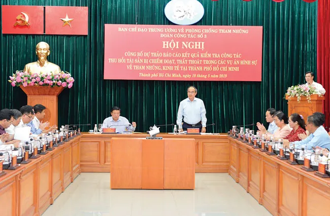 TPHCM thu hồi tài sản tham nhũng chiếm hơn 66% cả nước ảnh 1 TPHCM thu hồi tài sản tham nhũng chiếm hơn 66% cả nước ảnh 1