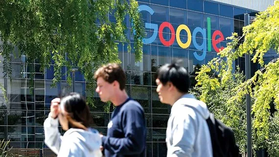 Google siết chặt quy định về tranh luận nội bộ Trụ sở chính của Google tại Mountain View, California, Mỹ