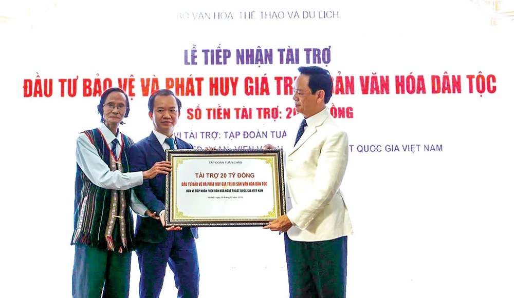 Doanh nhân chung tay bảo vệ di sản văn hóa ảnh 1 Doanh nhân chung tay bảo vệ di sản văn hóa ảnh 1