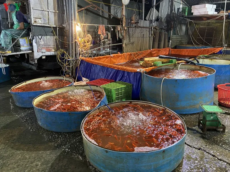 chợ cá sở thượng nhộn nhịp trước tết ông công ông táo hình 4 cho ca so thuong nhon nhip truoc tet ong cong ong tao hinh 4