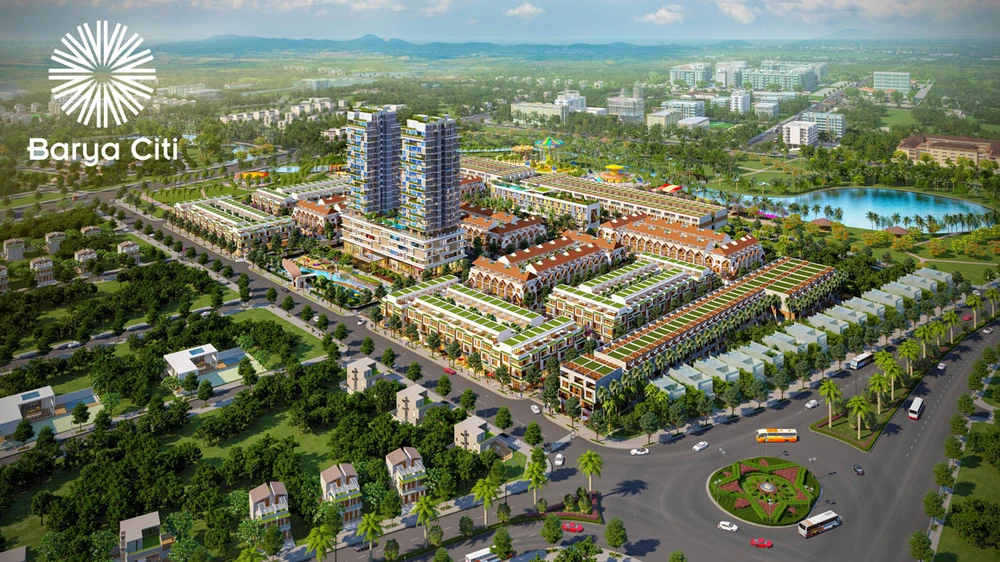 Tổng thể dự án Baria Citi.