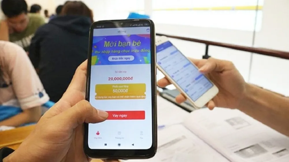 Cách đòi nợ của nhân viên các app còn tàn khốc hơn cả tín dụng đen ngoài đời. (Ảnh minh họa: KT)