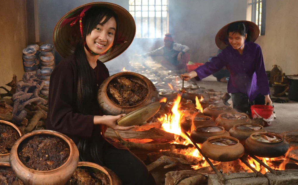 Cá kho tiến vua làng Vũ Đại