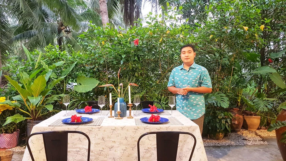 Quách Duy Thịnh và homestay dân dã của mình ở Bến Tre