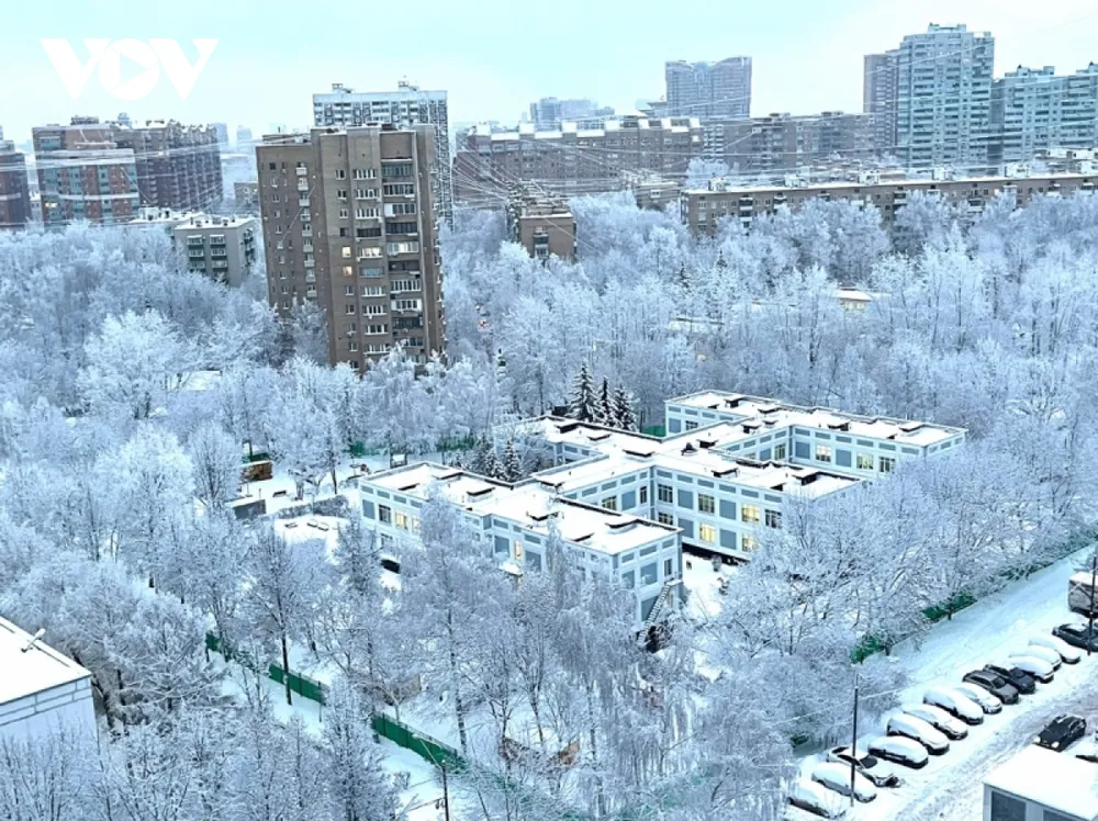 Mê mẩn với mùa đông Nga trong chiếc áo choàng tuyết ảnh 1