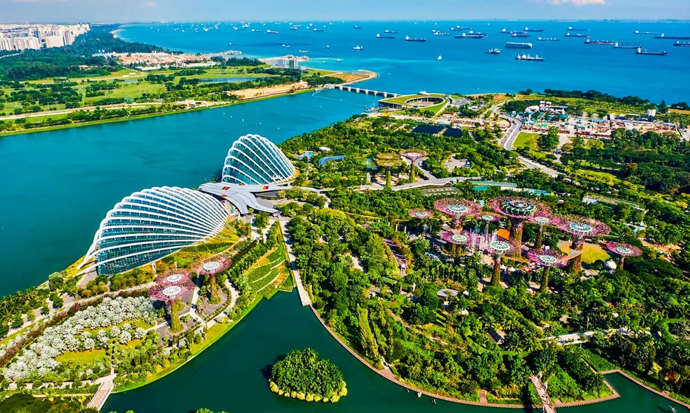 Một góc Singapore.