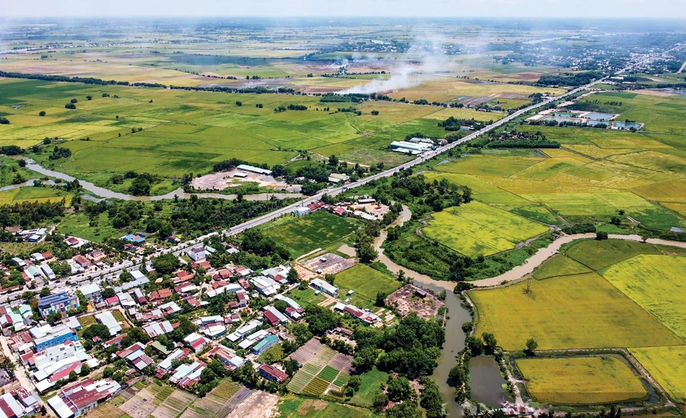 Một góc huyện Củ Chi.