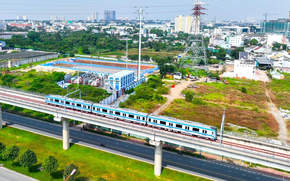 Tuyến metro số 1 Bến Thành - Suối Tiên