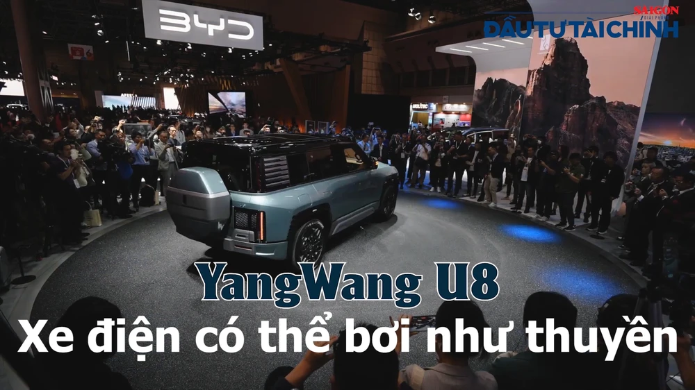 YangWang U8 - Xe điện có thể bơi như thuyền 