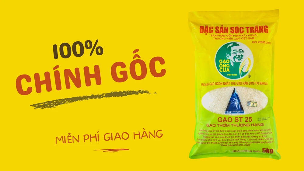 Thương hiệu gạo ST25 là một trong những sản phẩm bị làm nhái rất nhiều.