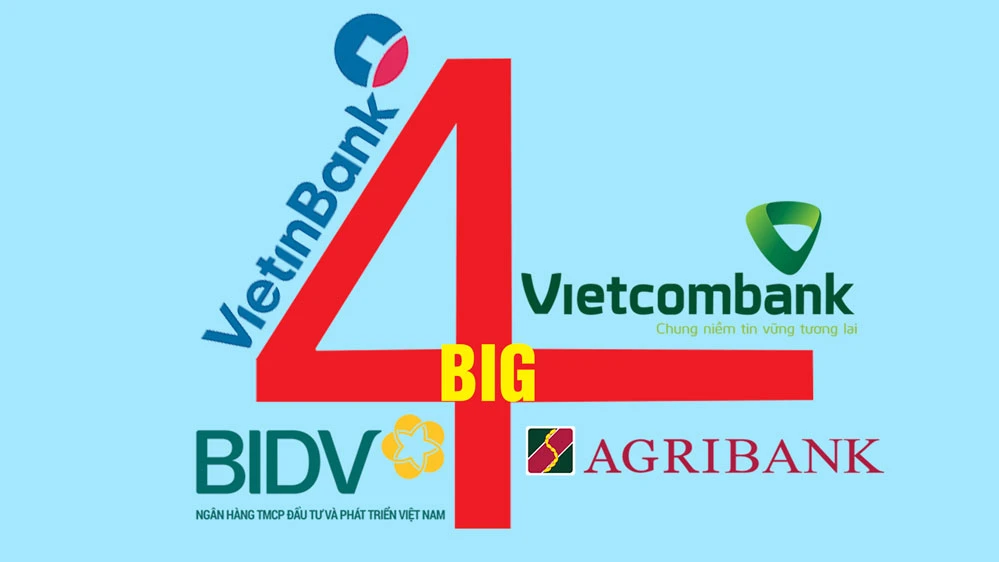 Big 4 'gian nan' tăng vốn điều lệ