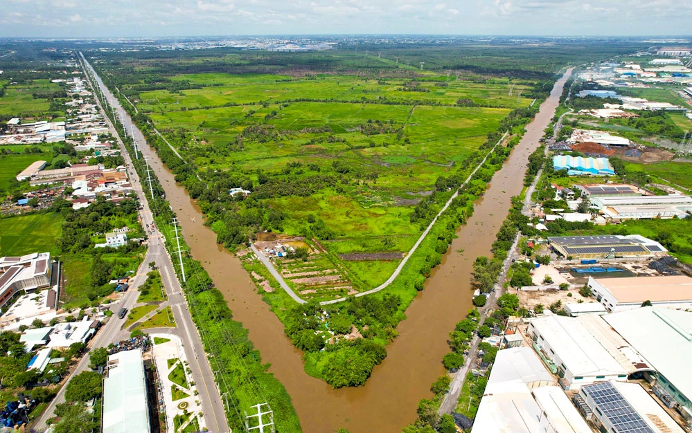 Dự án Khu đô thị Đại học Quốc tế bị UBND TPHCM “điểm danh” là dự án chậm triển khai, gây lãng phí tài nguyên đất.