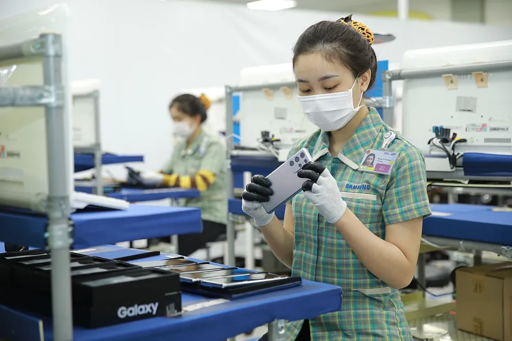 Nhà máy Samsung Việt Nam - một trong những thành công trong việc thu hút FDI của Việt Nam.