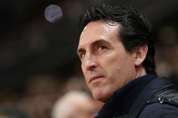 HLV Unai Emery của PSG.