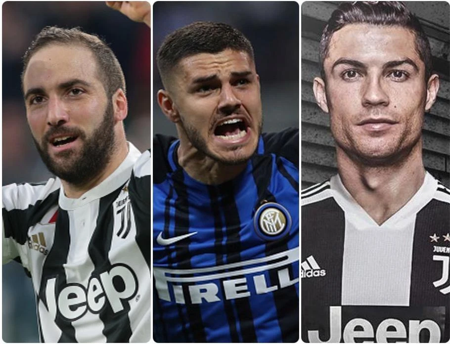 Higuain sẽ thắng Ronaldo và Icardi để giành giải Vua phá lưới Serie A