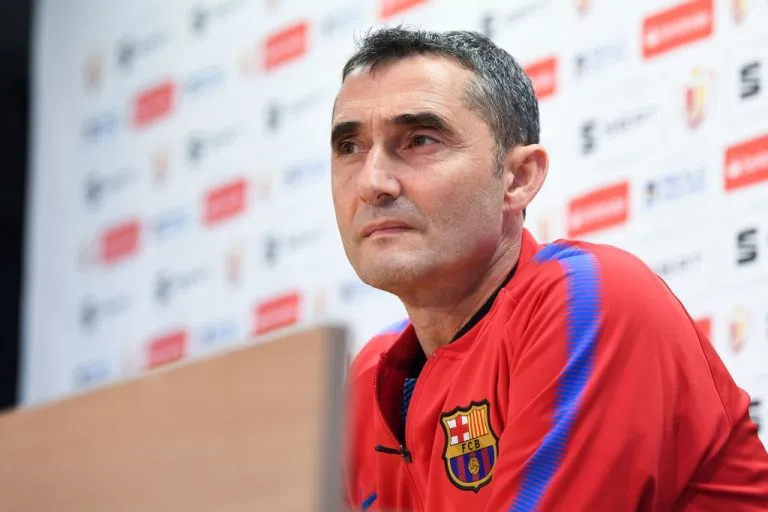 HLV Ernesto Valverde gạch tên Messi trong chuyến làm khách ở Anoeta.
