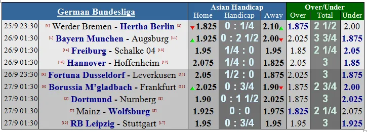 Lịch thi đấu Bóng đá châu Âu giữa tuần, ngày 26-9 (Mới cập nhật) ảnh 9