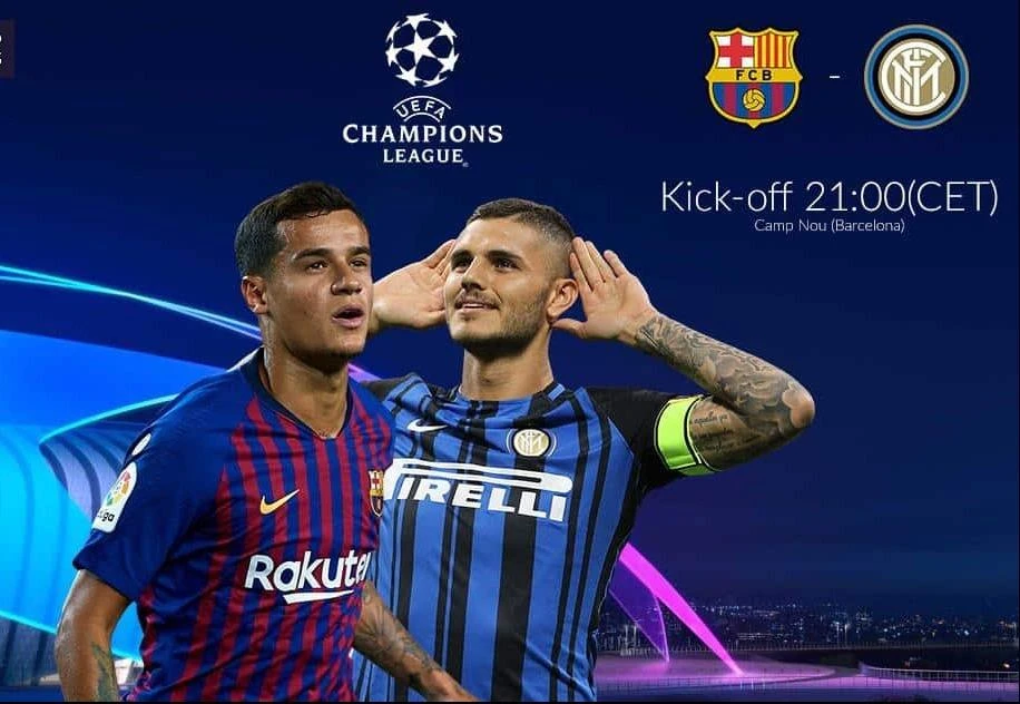 Coutinho (Barcelona) và Mauro Icardi (Inter)