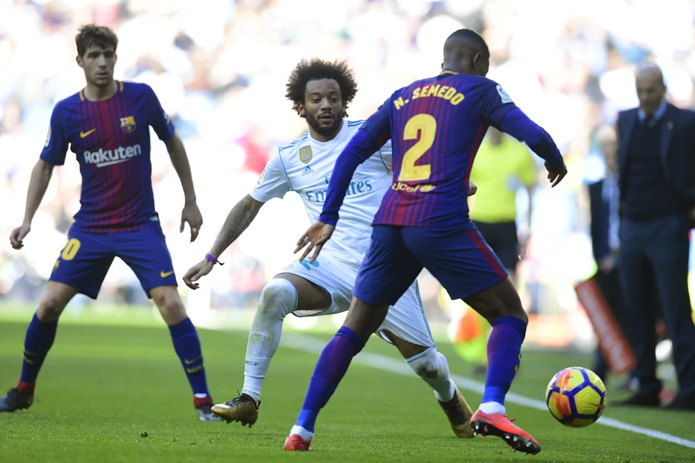 Hậu vệ Marcelo đang là chân sút hữu hiệu nhất của Real Madrid