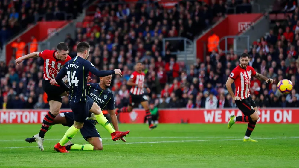Thắng Southampton 3-1, Man City giành lại ngôi nhì bảng ảnh 5 Thắng Southampton 3-1, Man City giành lại ngôi nhì bảng ảnh 5