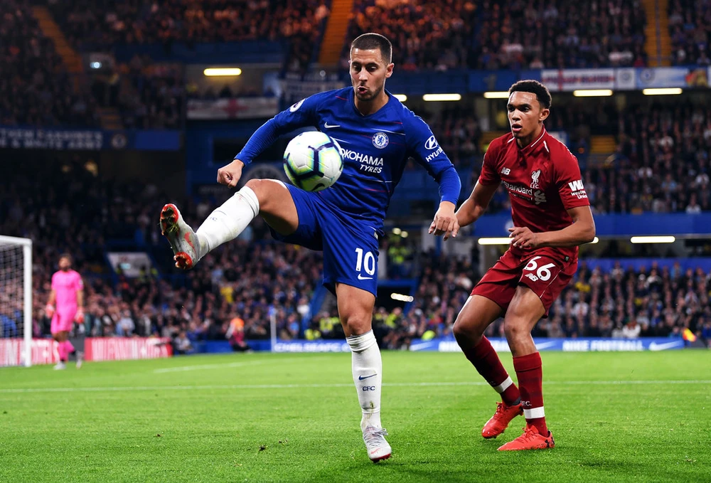 Eden Hazard là thứ vũ khí lợi hại khi Chelsea đương đầu với Liverpool.