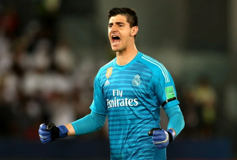 Thủ thành người Bỉ Thiabut Courtois.