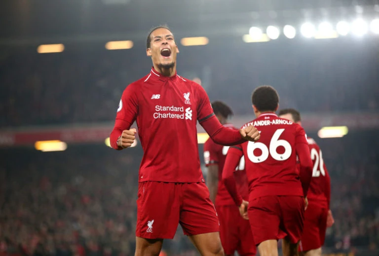 Trung vệ người Hà Lan Virgil van Dijk.