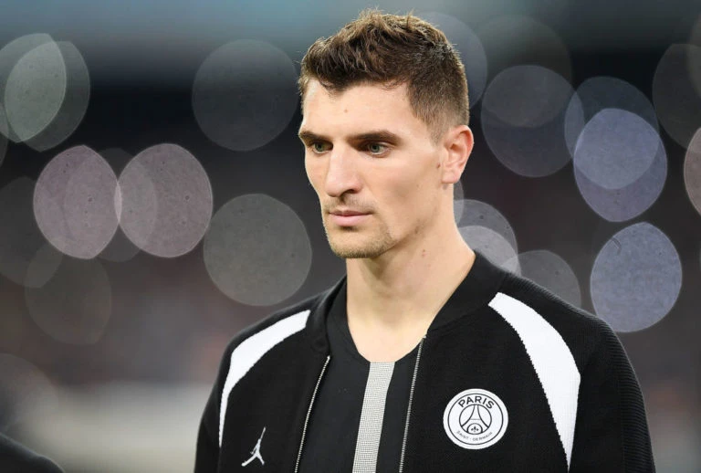 Hậu vệ cánh Thomas Meunier của Paris Saint-Germain