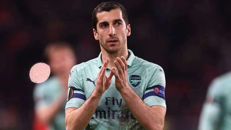 Tiền vệ tấn công người Armenia Henrikh Mkhitaryan 