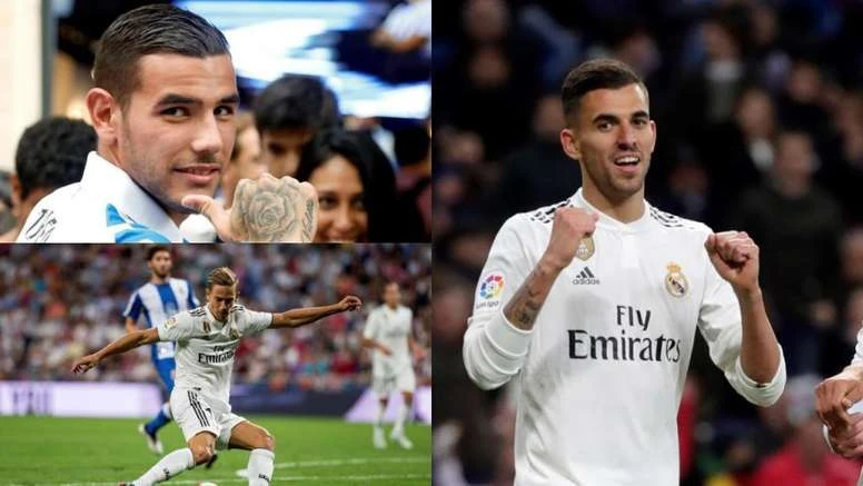 Theo Hernández, Marcos Llorente và Dani Ceballos