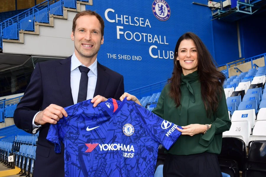 Petr cech và Giám đốc của The Blues, Marina Granovskaia 