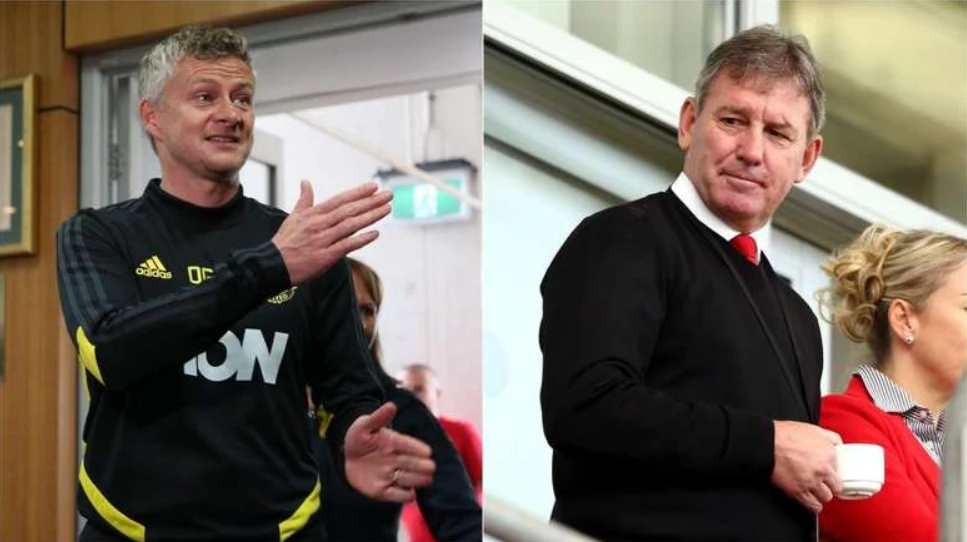 Oler Solskjaer và Brian Robson