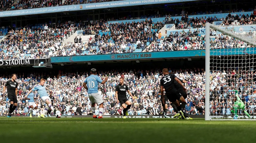 Man City - Brighton 4-0: Aguero ghi cú đúp ảnh 3