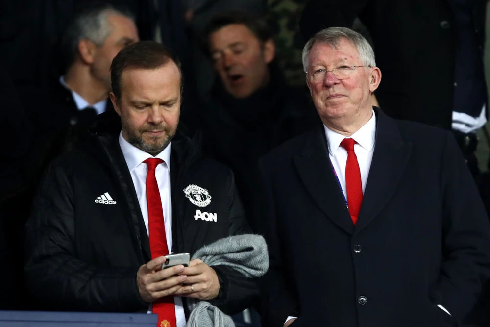 Sir Alex và Phó Chủ tịch điều hành Ed Woodward