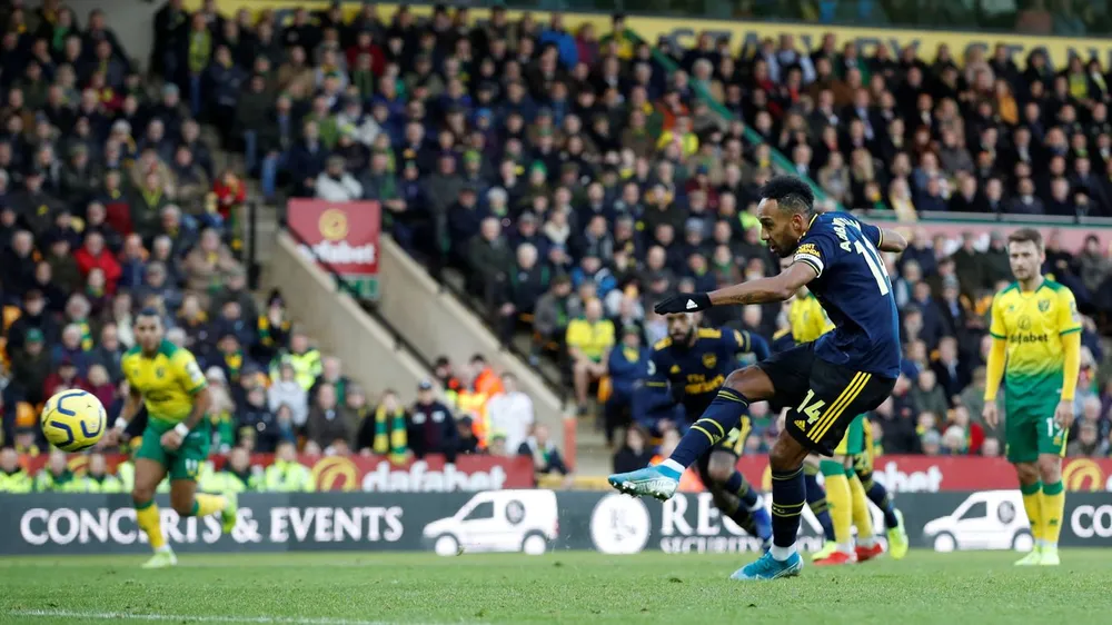 Norwich City - Arsenal 2-2: Aubameyang cứu nguy Pháo thủ ảnh 4 Norwich City - Arsenal 2-2: Aubameyang cứu nguy Pháo thủ ảnh 4