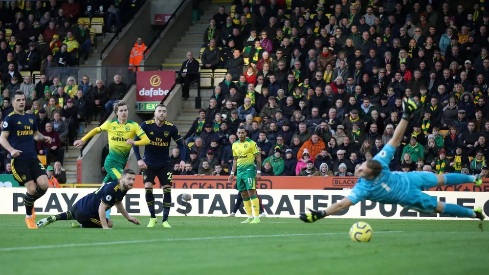 Norwich City - Arsenal 2-2: Aubameyang cứu nguy Pháo thủ ảnh 5 Norwich City - Arsenal 2-2: Aubameyang cứu nguy Pháo thủ ảnh 5
